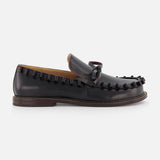 Ruffle Leather Moccasin Loafer (14642259624299)