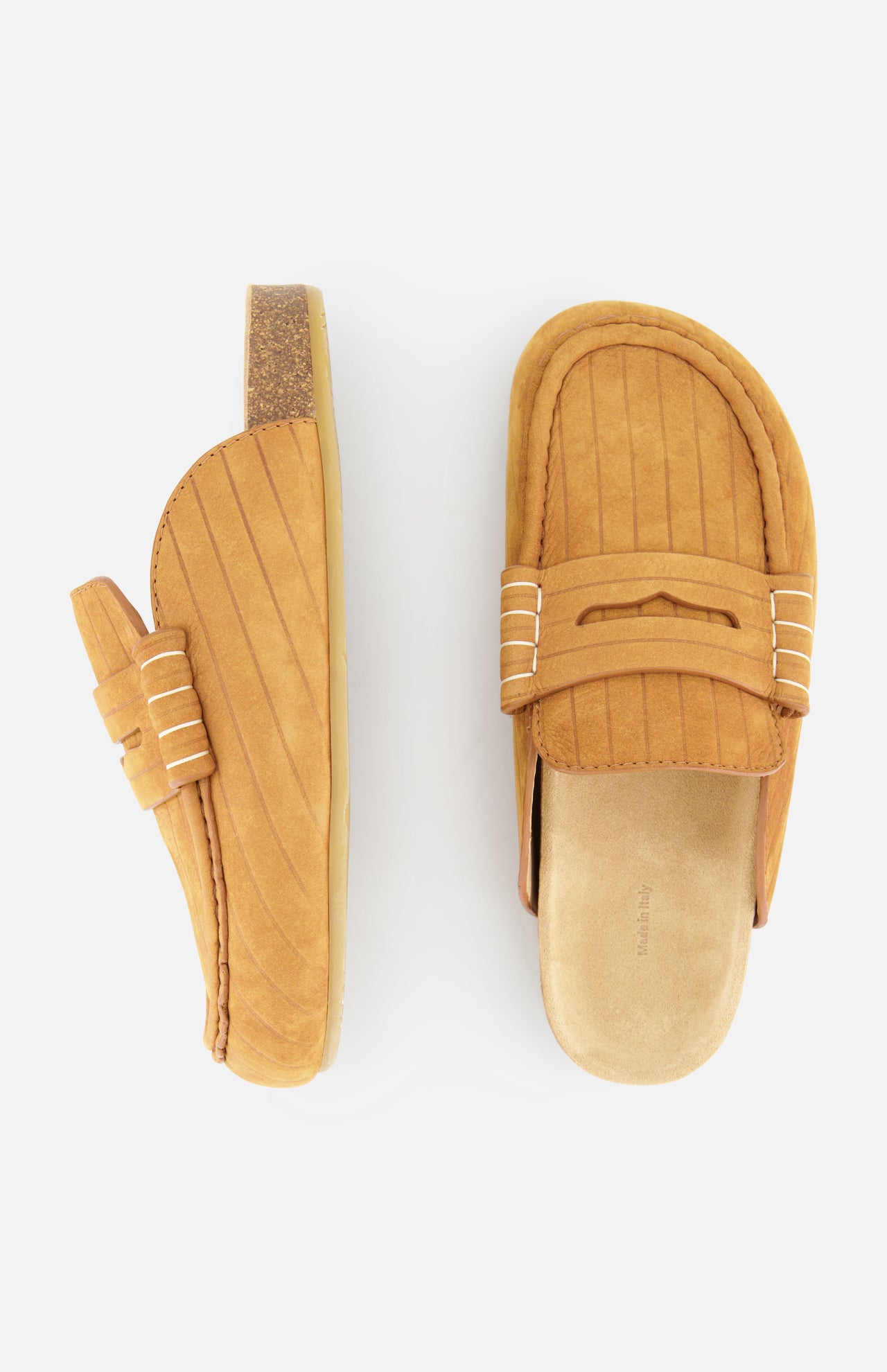 Stitch Suede Loafer (14687242879339)