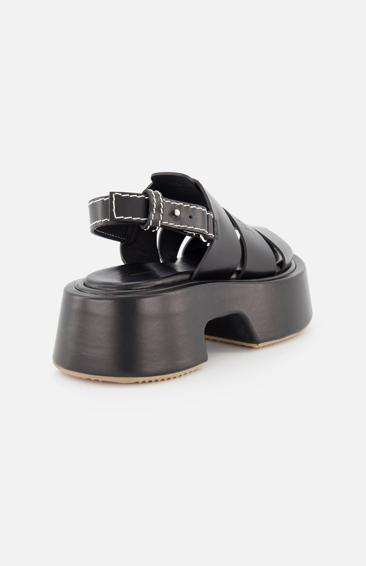 Stripe Platform Sandal (14622006935915)