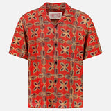 Ronon Short Sleeve Silk Shirt (14687116067179)