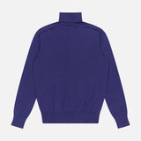High Neck Wool Silk Sweater (14709683356011)