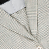 Silk and Cashmere Plaid Jacket (14661259657579)