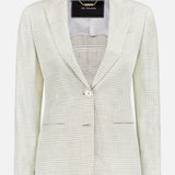 Silk and Cashmere Plaid Jacket (14661259657579)