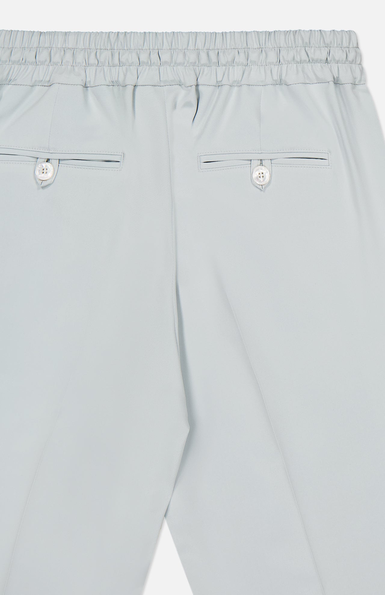 Stretch Silk Drawstring Trousers (14661259723115)