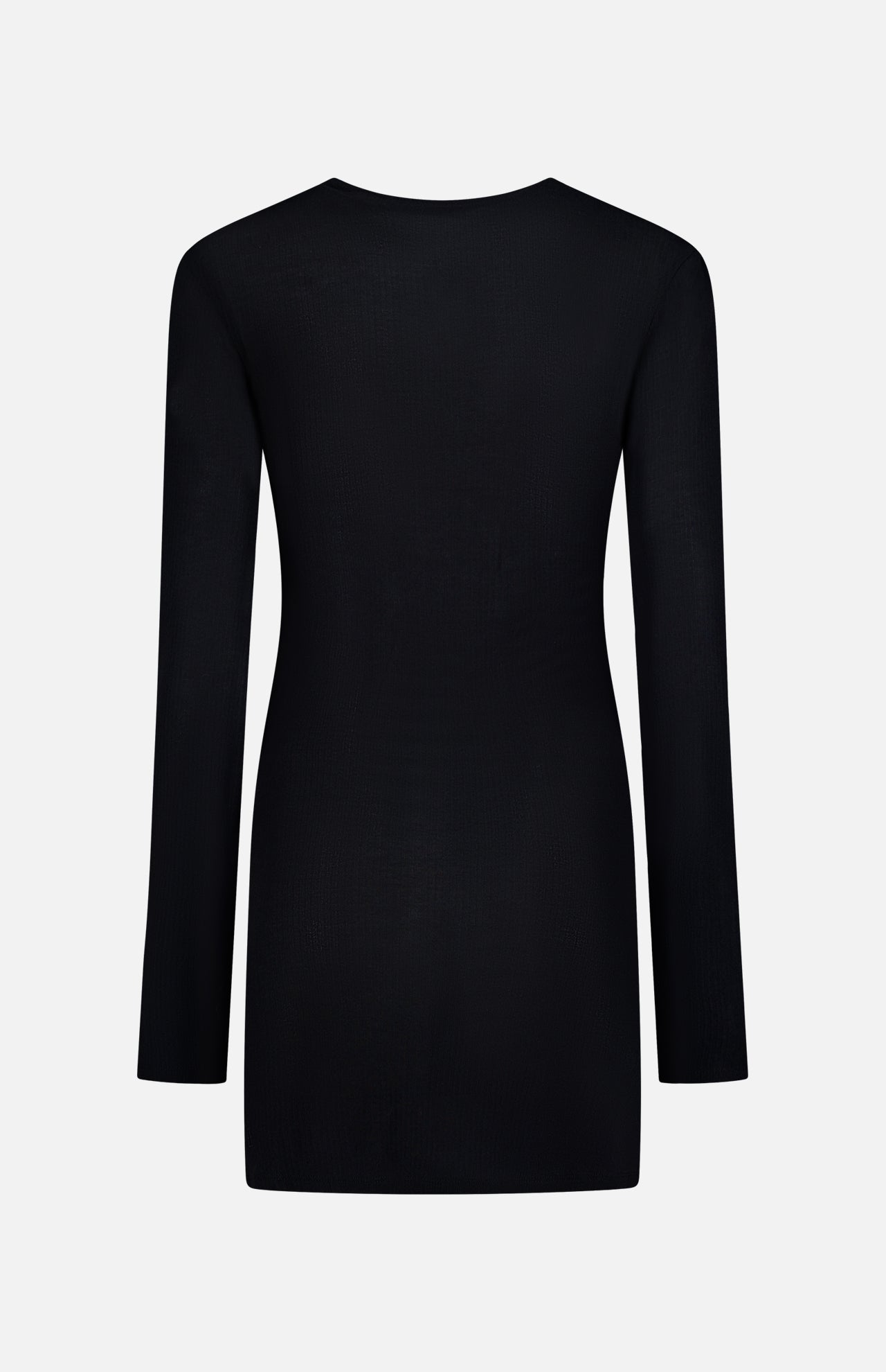 Crawford Long Sleeve Sheer Mini Dress (14682850263403)