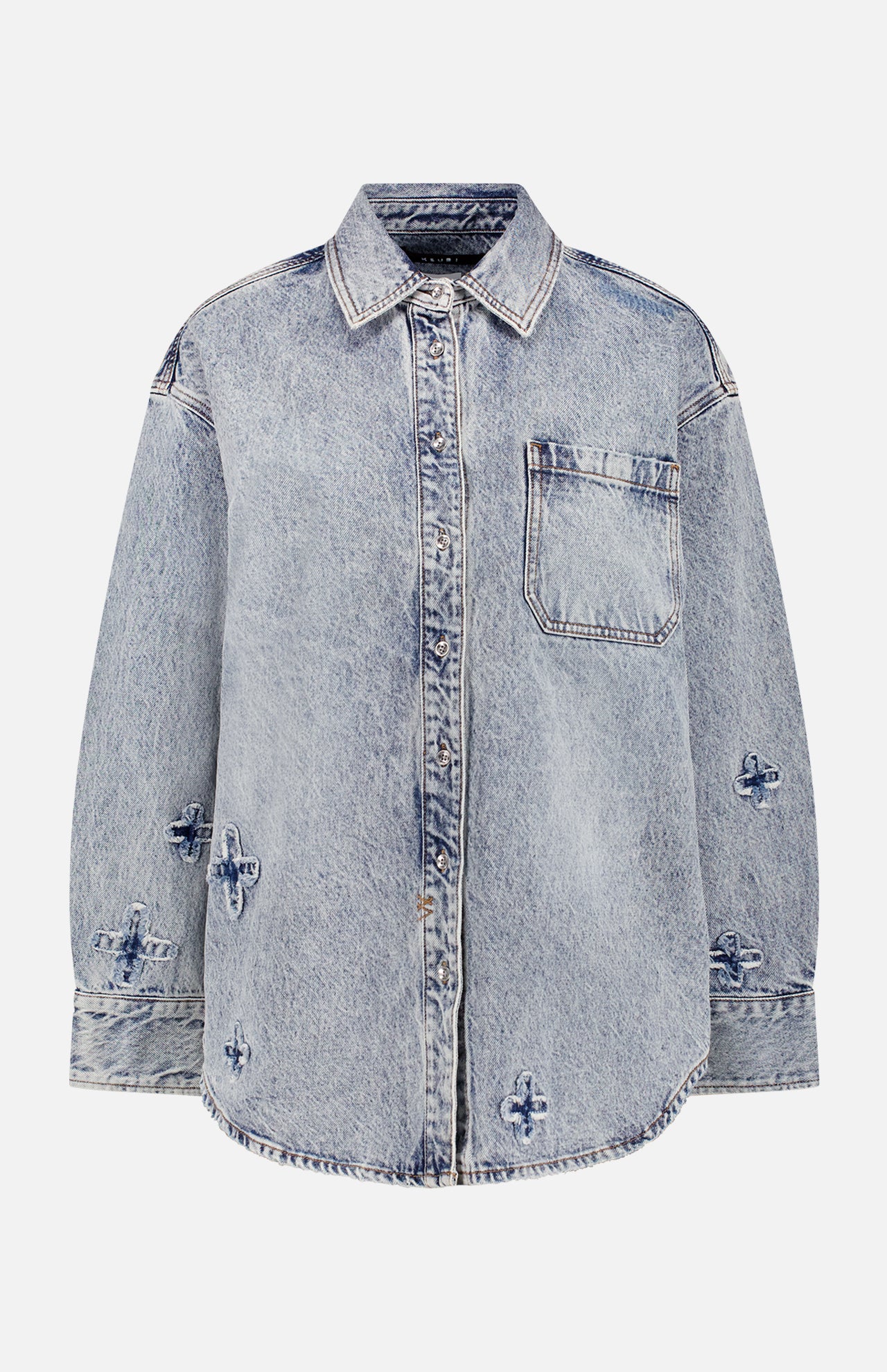 Ksubi Women's Oversized Shirt Klassic Rikk's