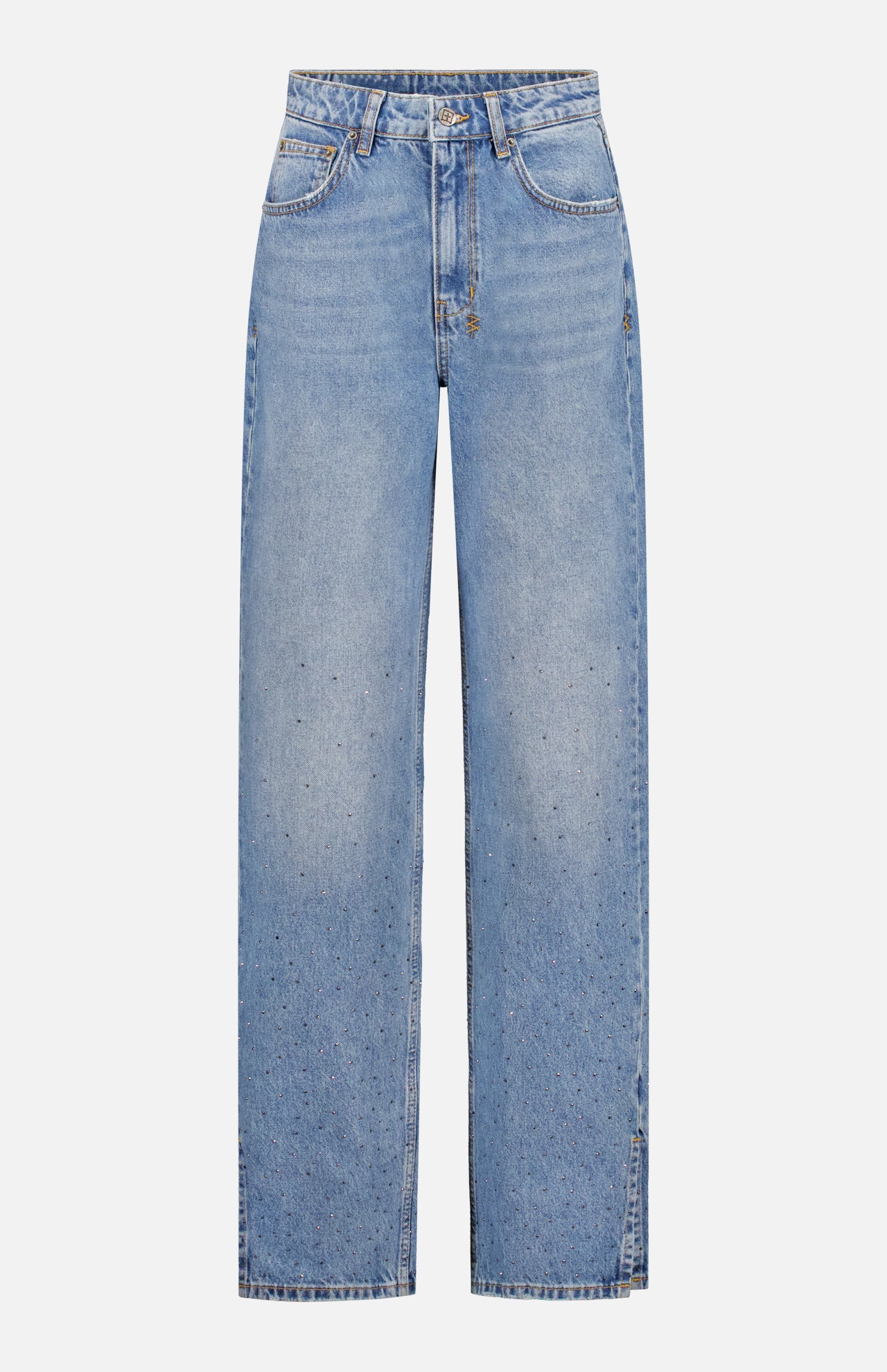 【KOOLOSET】Reverse Track Line Denim Ksubi Women's Playback Komet Crystal Jean | A.K. Rikk's
