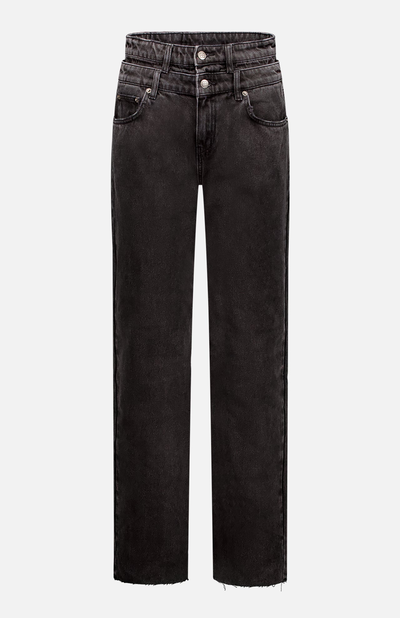 【HI FI FNK】Roy Slab Denim Pants HWY 133 Slim Straight 5-pocket Jeans - Military | Roark