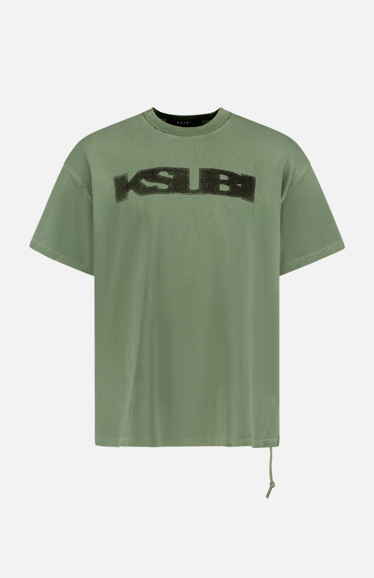 【関税込み】Ksubi グリーン World Order Ekcess Hash Tシャツ World Order Ekcess Hash Oversized Tee | Ksubi ++