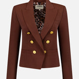 Brooke Open Front Double Breasted Blazer (14700600689003)