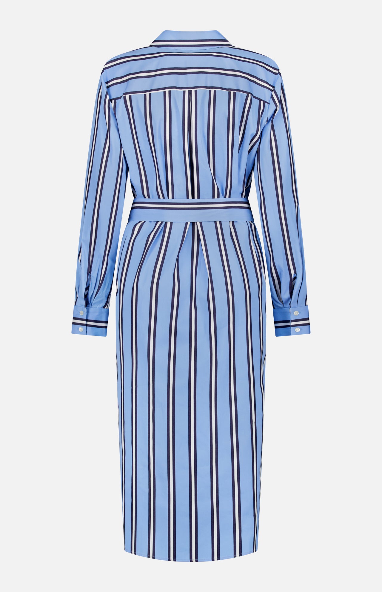 Jubilee Striped Midi Shirtdress (14680747180395)