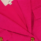 Maura Cropped Tweed Knot Buttons Jacket (14644968620395)