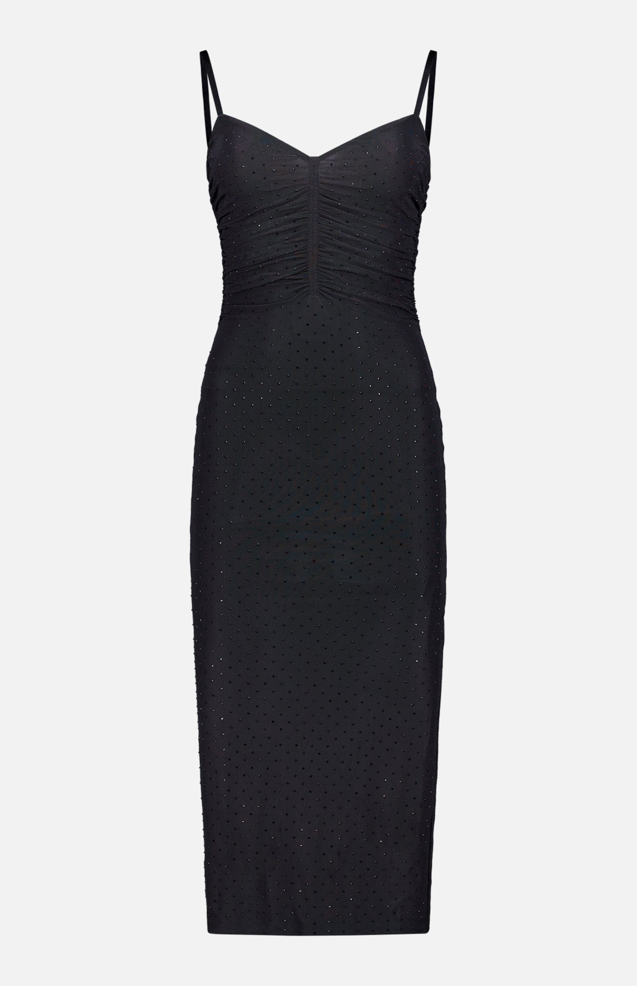 Narissa Shirred Rhinestone Dress (14700997476715)