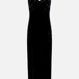 Saint Beaded Strap Maxi Gown