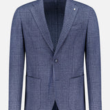Plaid Wool Garment Dyed Sportcoat