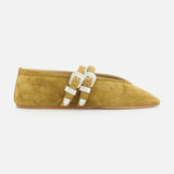 Suede Ballet Claudia Slipper