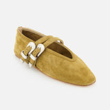 Suede Ballet Claudia Slipper