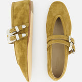 Suede Ballet Claudia Slipper