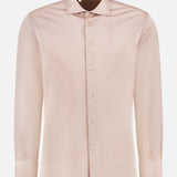 Spread Collar Jersey Shirt (14622000677227)