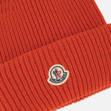 Ribbed Logo Beanie