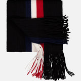 Long Fringe Knit Scarf