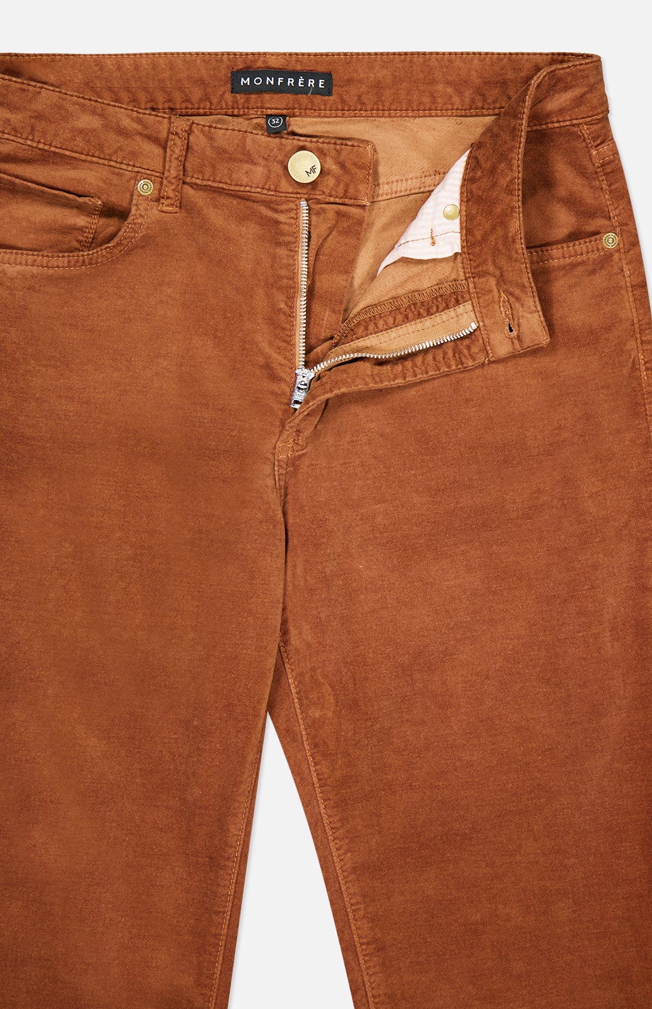 Brando Slim Fit Velvet Pants (14730285744491)