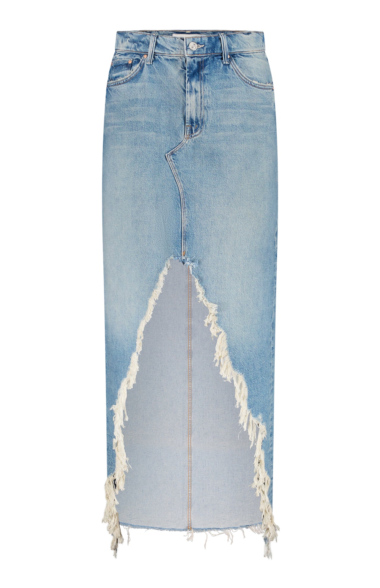 スカート Mother Long skirt The Ditcher Maxi Super Fray Mother Denim Women's The Ditcher Maxi Super Fray | A.K. Rikk's