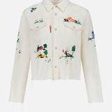 The Super Exs Crop Fray Jacket (14710252372331)