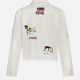 The Super Exs Crop Fray Jacket (14710252372331)