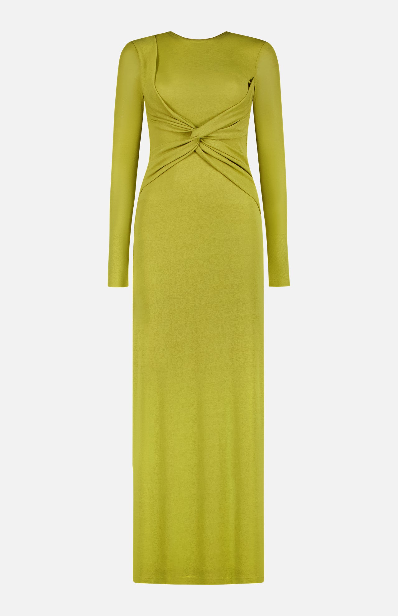 Rozal Fitted Drape Front Dress (14633924231531)