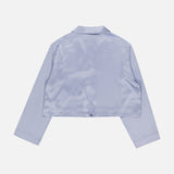 Vally Cropped Oversized Blouse (14675225248107)