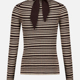 Arella Neck Tie Top