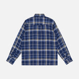 Arsene Light Linen Big Check Shirt (14644968456555)