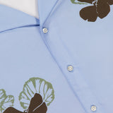 Eren Short Sleeve Flowers Print Camp Shirt (14633925280107)