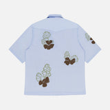 Eren Short Sleeve Flowers Print Camp Shirt (14633925280107)