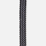 Contrast Woven Leather Belt (14703483421035)