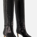 Stiletto Croc Effect Boot 60