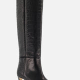 Stiletto Croc Effect Boot 60