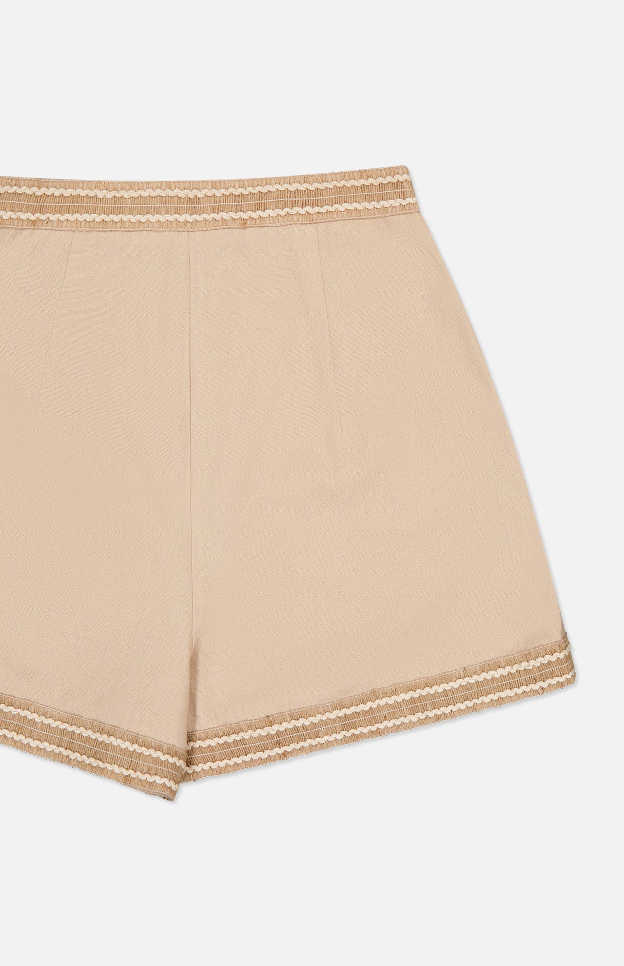 Embroidered Linen Shorts (7440184442995)