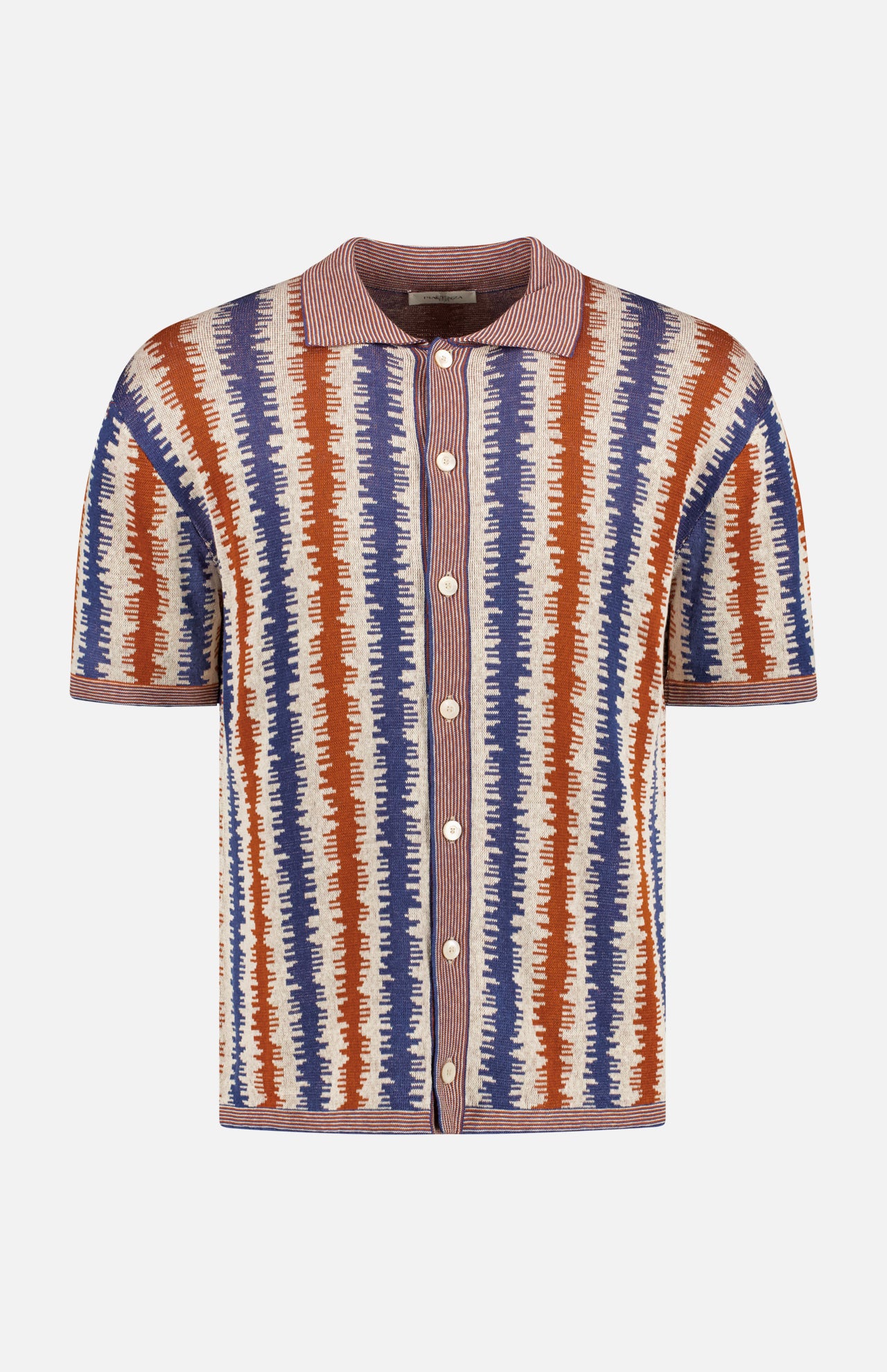 Button Up Stripe Knit Polo (14644969210219)