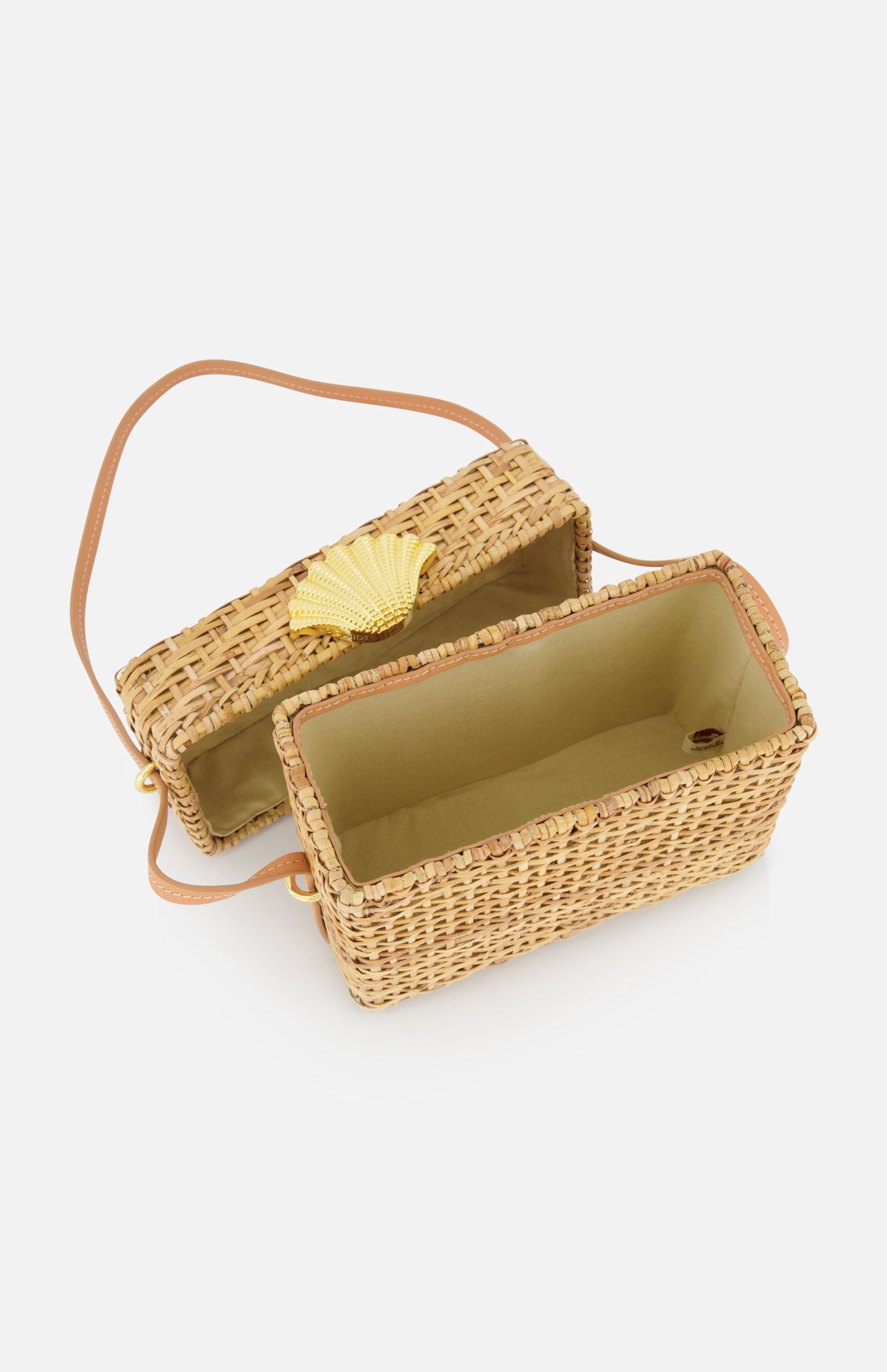 The Box Rattan Shoulder Bag (14681356992875)