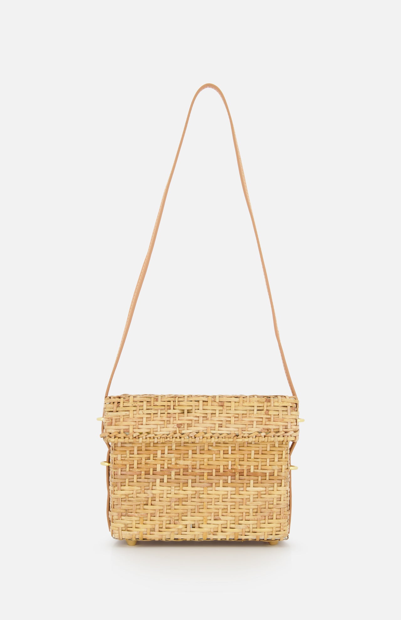 The Box Rattan Shoulder Bag (14681356992875)