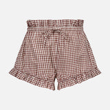 Callie Gingham Frill Shorts (14698104226155)