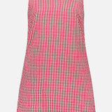 Emma Gingham Shift Mini Dress (14682850165099)