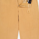 Cotton/Linen Herringbone Flat Front Trouser Pant (14639460090219)