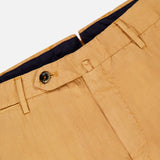 Cotton/Linen Herringbone Flat Front Trouser Pant (14639460090219)