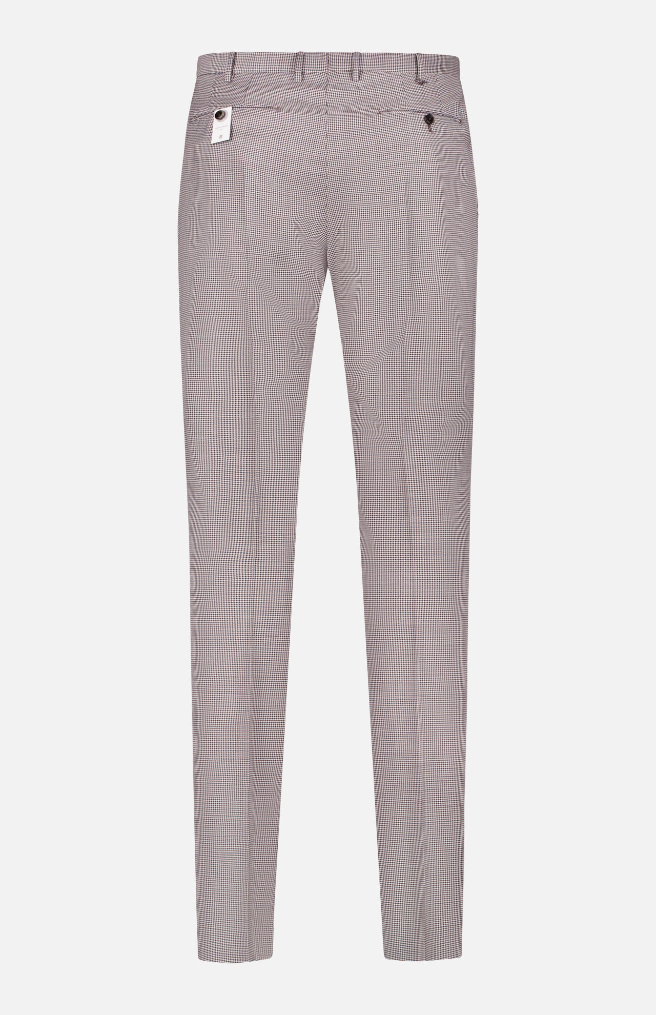 Super 100's Fancy Wool Houndstooth Trouser (14639460778347)