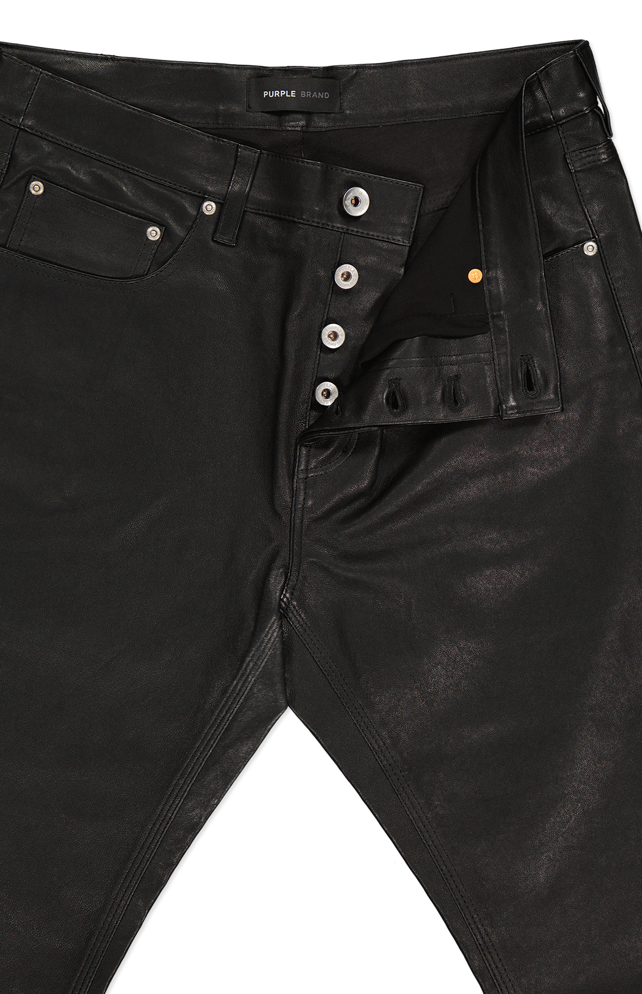 P001 Stretch Leather Skinny Pant (7192526094451)