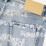 Skinny Purple Logo Blue Jean (14657896218987)