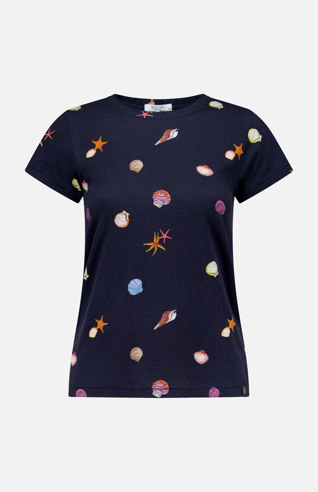 売れ筋商品|||ラグアンドボーン Tシャツ レディース トップス SEASHELL TEE - Print T-shirt - offwhite Rag & Bone Women's All Over Seashell T-shirt | A.K. Rikk's